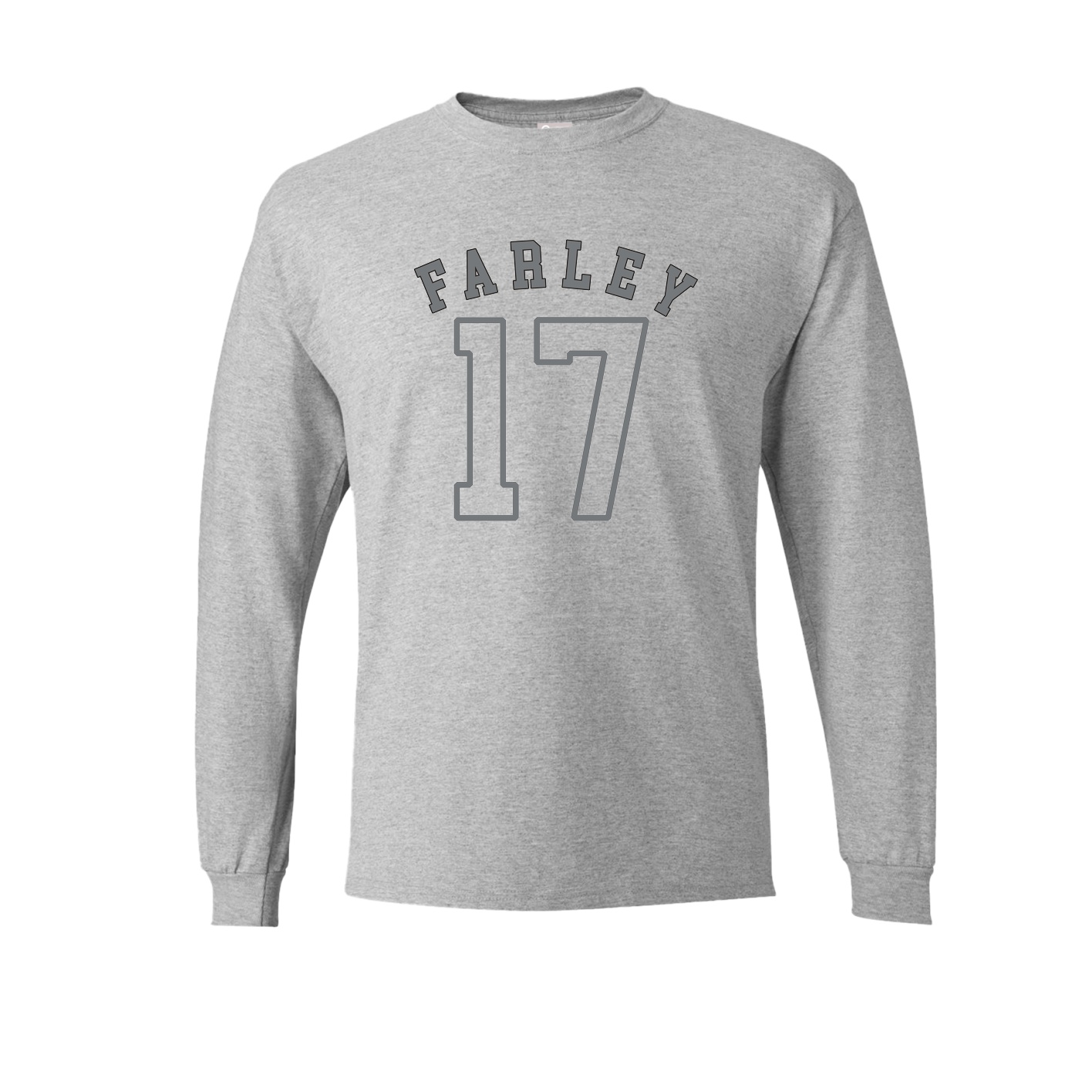 Long Sleeve Tee — Shirsey Arch in Grey