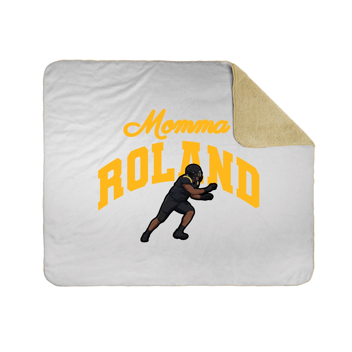 Throw Blanket — Mothers Day Arch in White