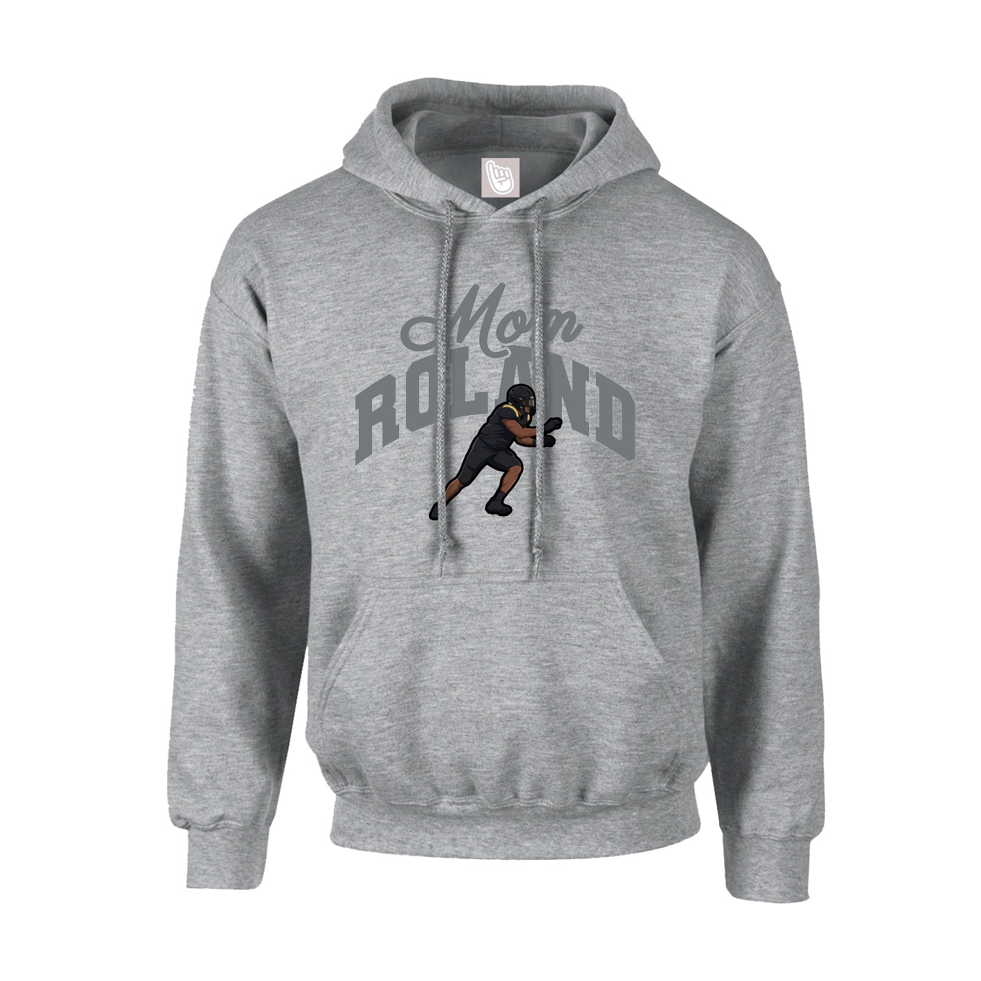 Youth Hoodie — Mothers Day Arch in Grey
