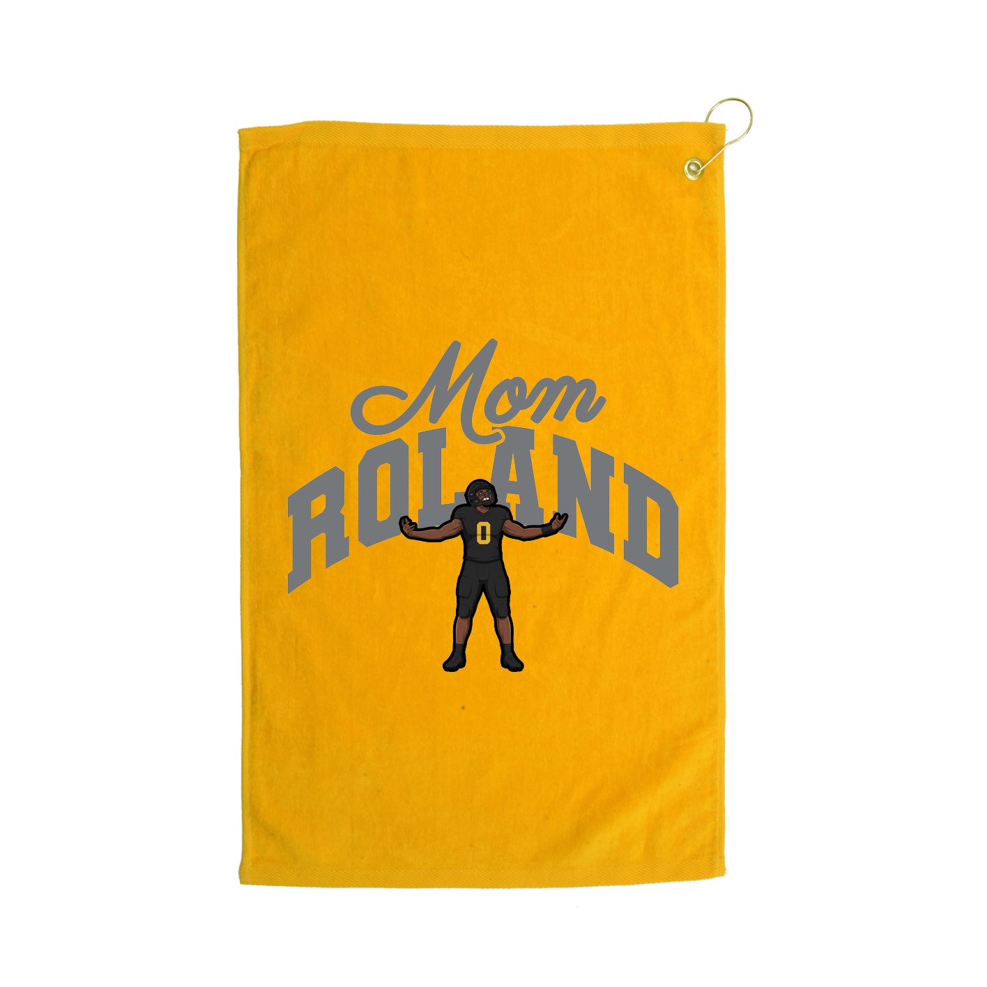 Golf Towel — Mothers Day Arch in Gold