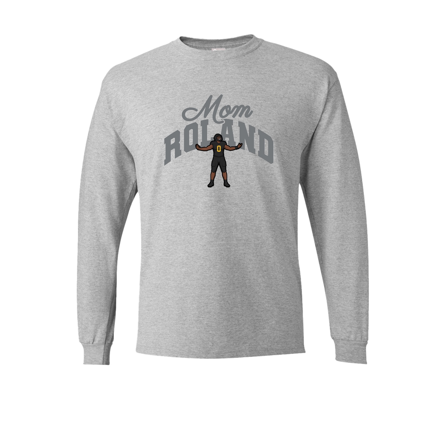 Long Sleeve Tee — Mothers Day Arch in Grey