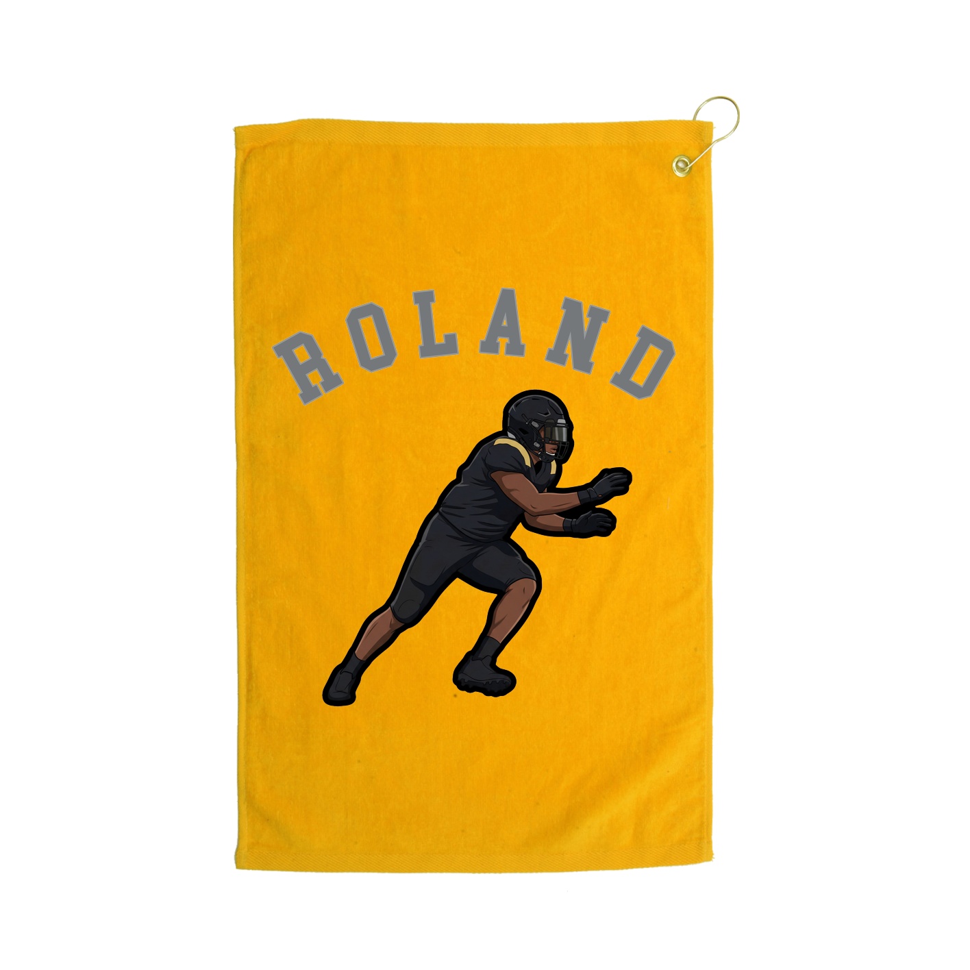 Golf Towel — Shirsey Arch in Gold