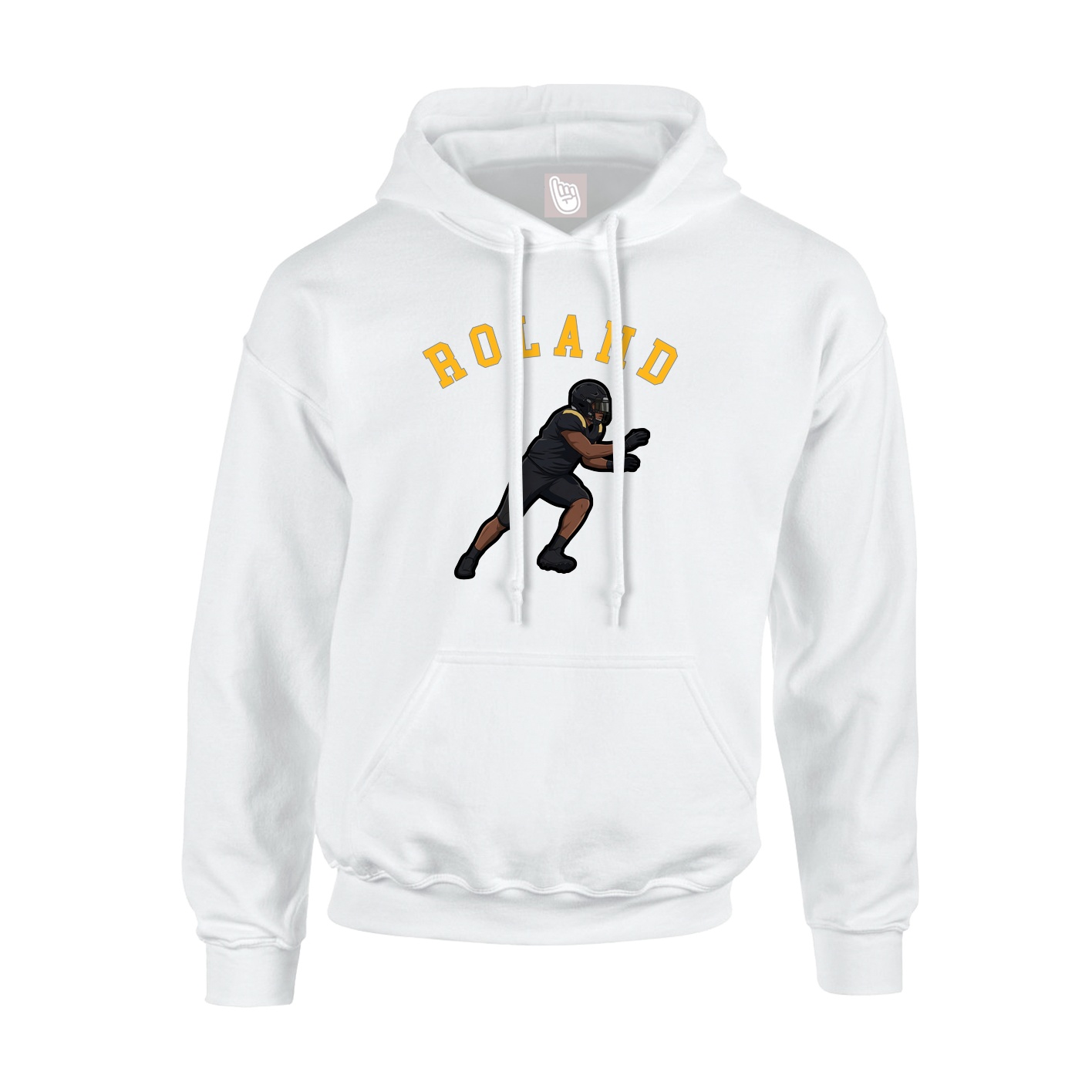 Hoodie — Shirsey Arch in White