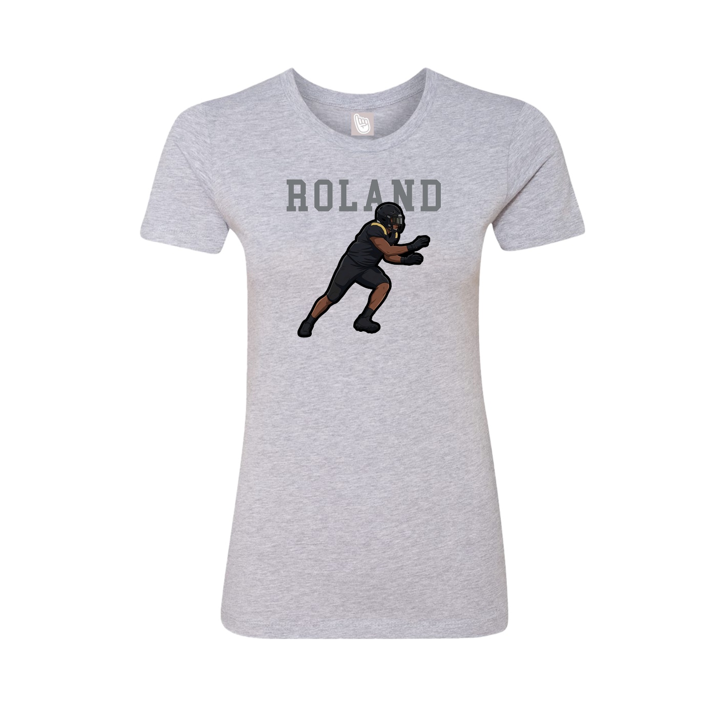 Fitted Women's Tee — Shirsey in Grey