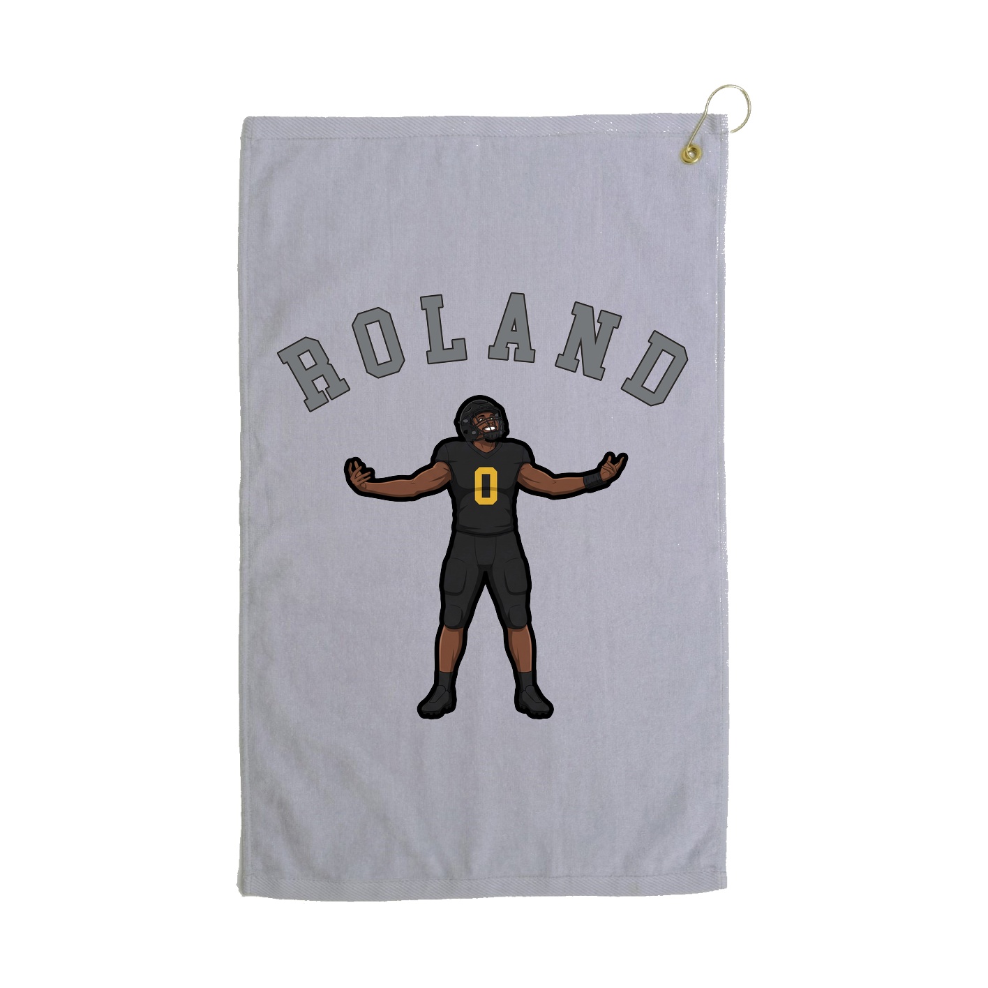 Golf Towel — Shirsey Arch in Grey