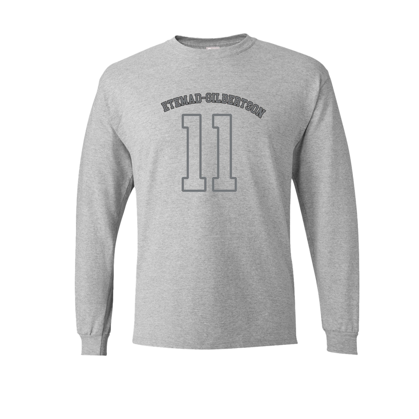 Long Sleeve Tee — Shirsey Arch in Grey