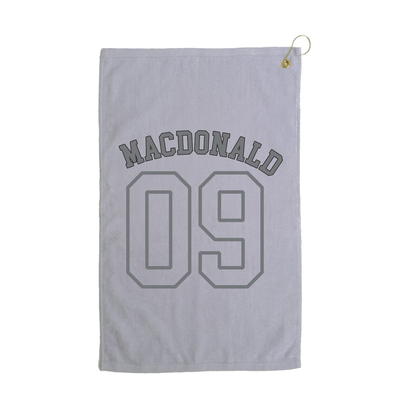 Golf Towel — Shirsey Arch in Grey