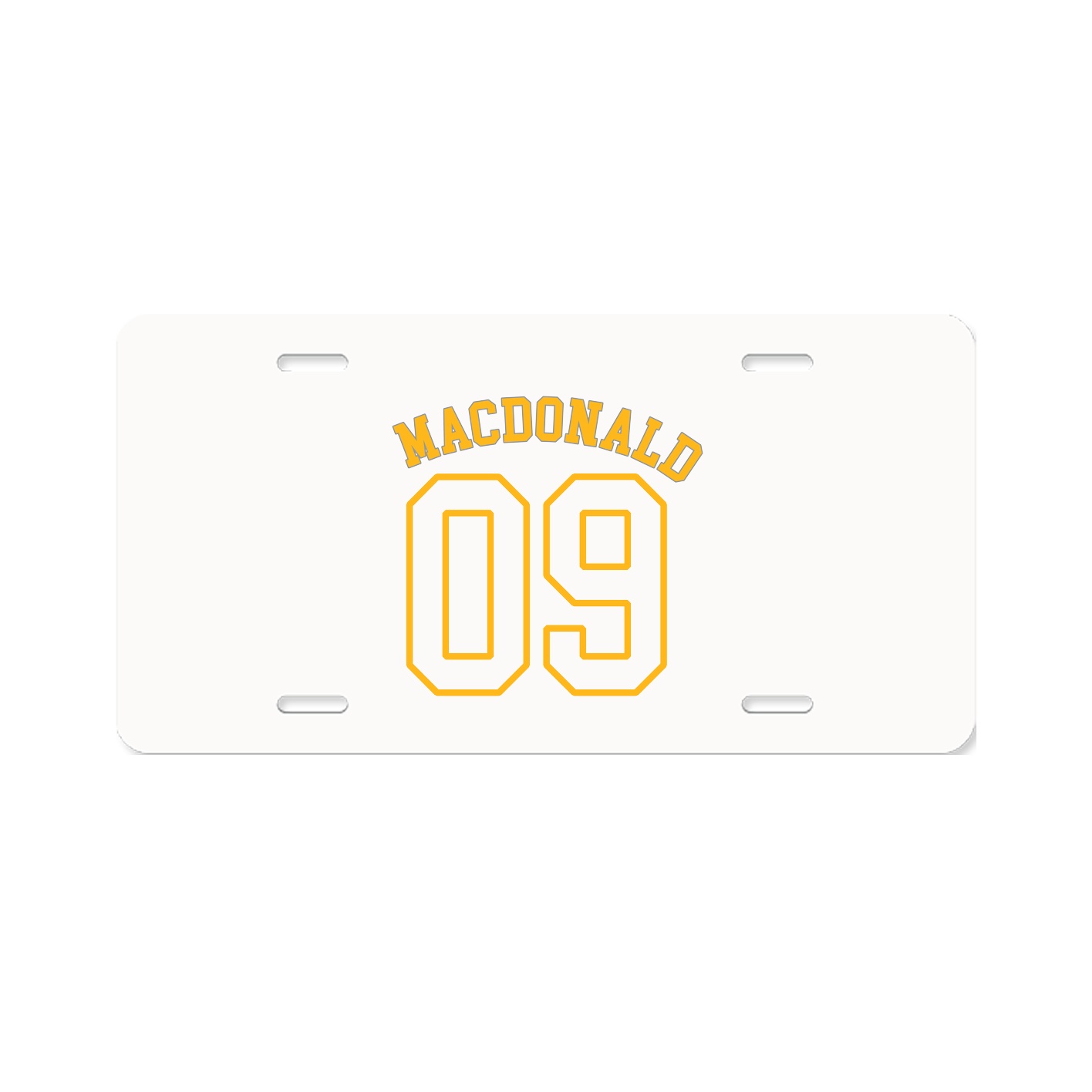 License Plate — Shirsey Arch in Classic