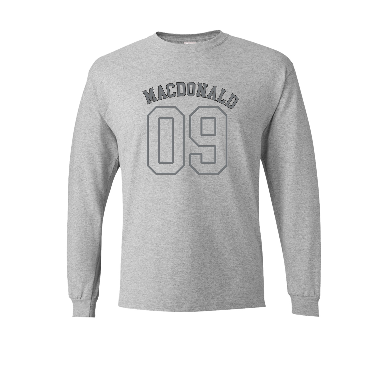 Long Sleeve Tee — Shirsey Arch in Grey
