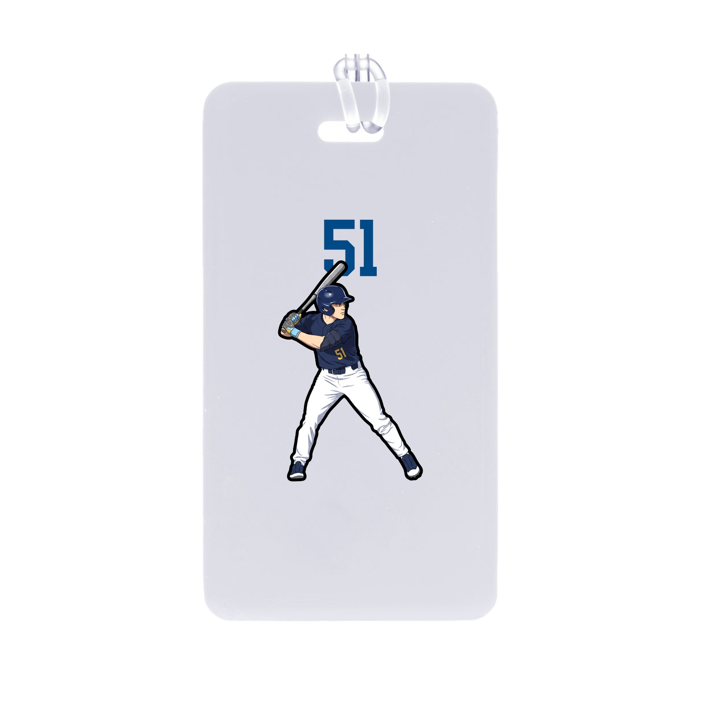 Bag Tag — Number Top in Classic