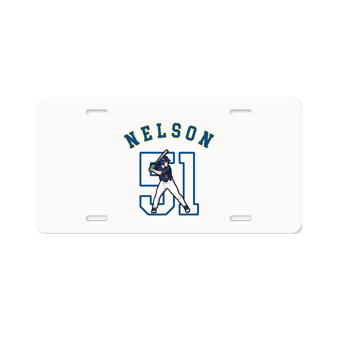 License Plate — Shirsey Arch in Classic