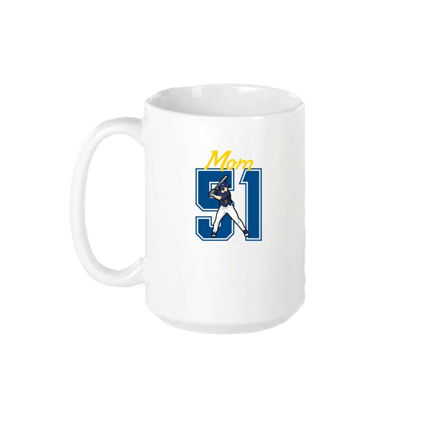 15oz Coffee Mug — Mothers Day Shirsey in White
