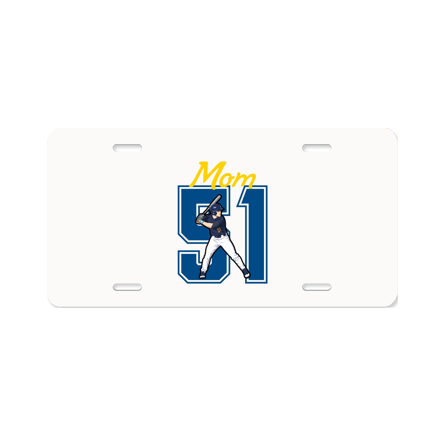 License Plate — Mothers Day Shirsey in Classic