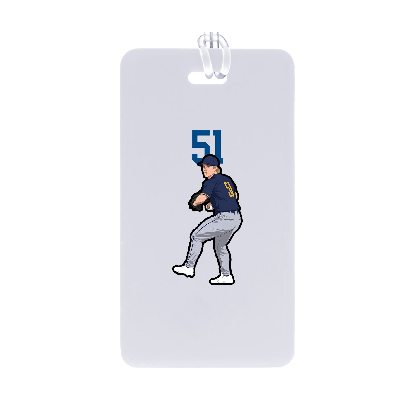 Bag Tag — Number Top in Classic