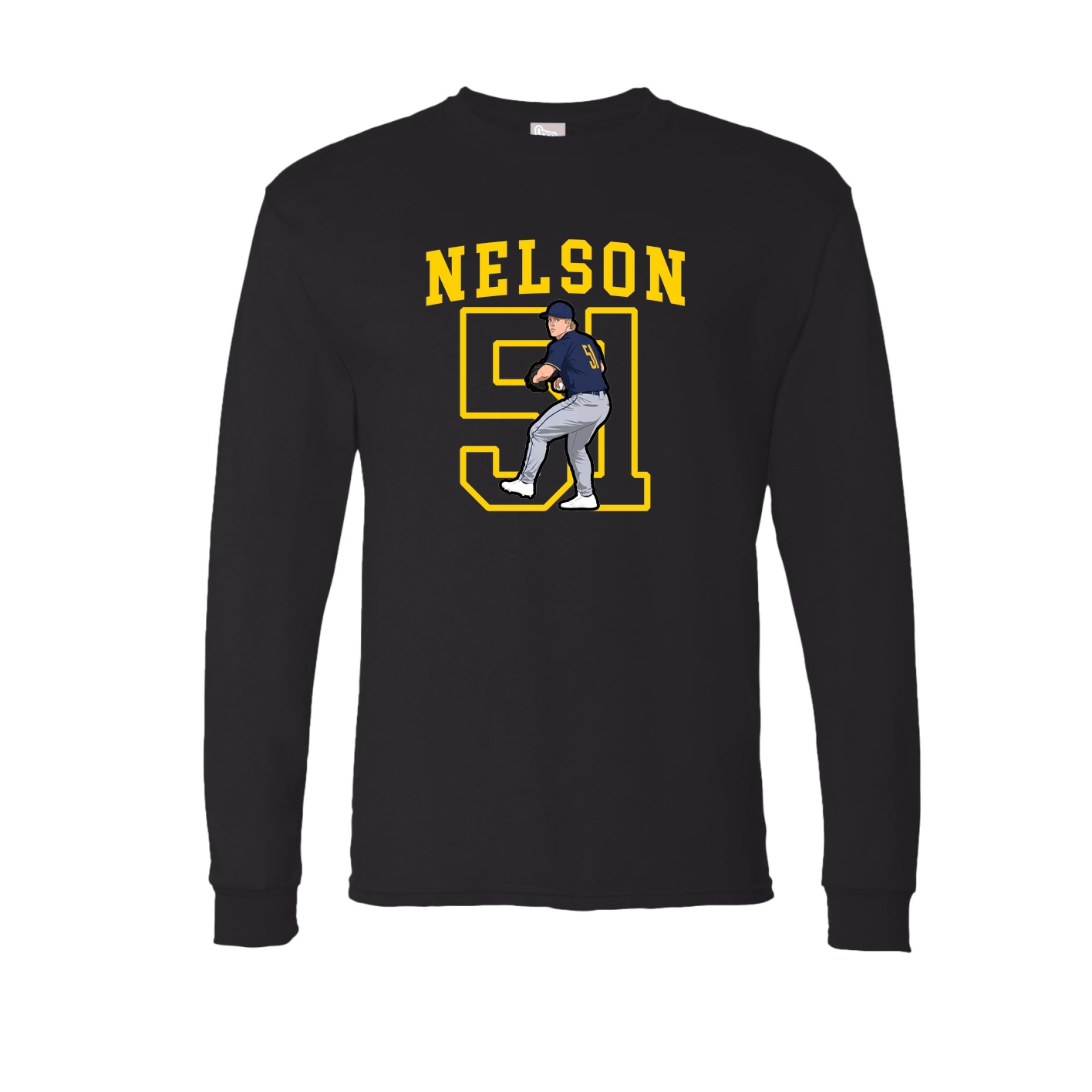 Long Sleeve Tee — Shirsey in Black