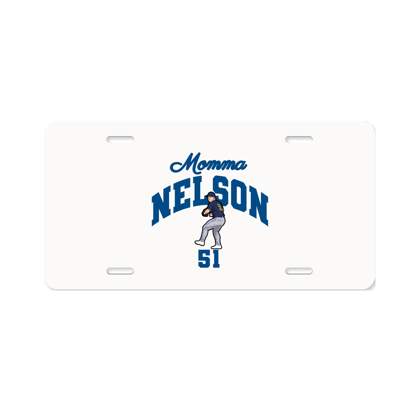 License Plate — Mothers Day Arch in Classic