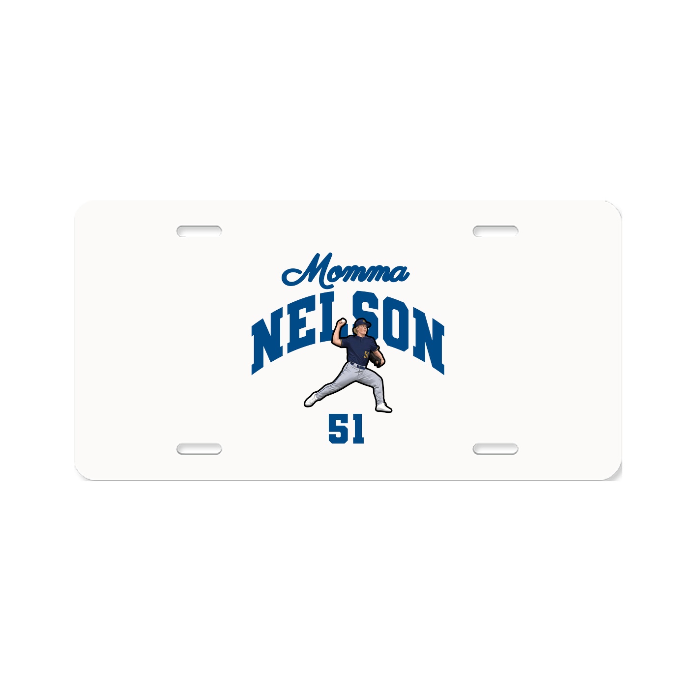 License Plate — Mothers Day Arch in Classic