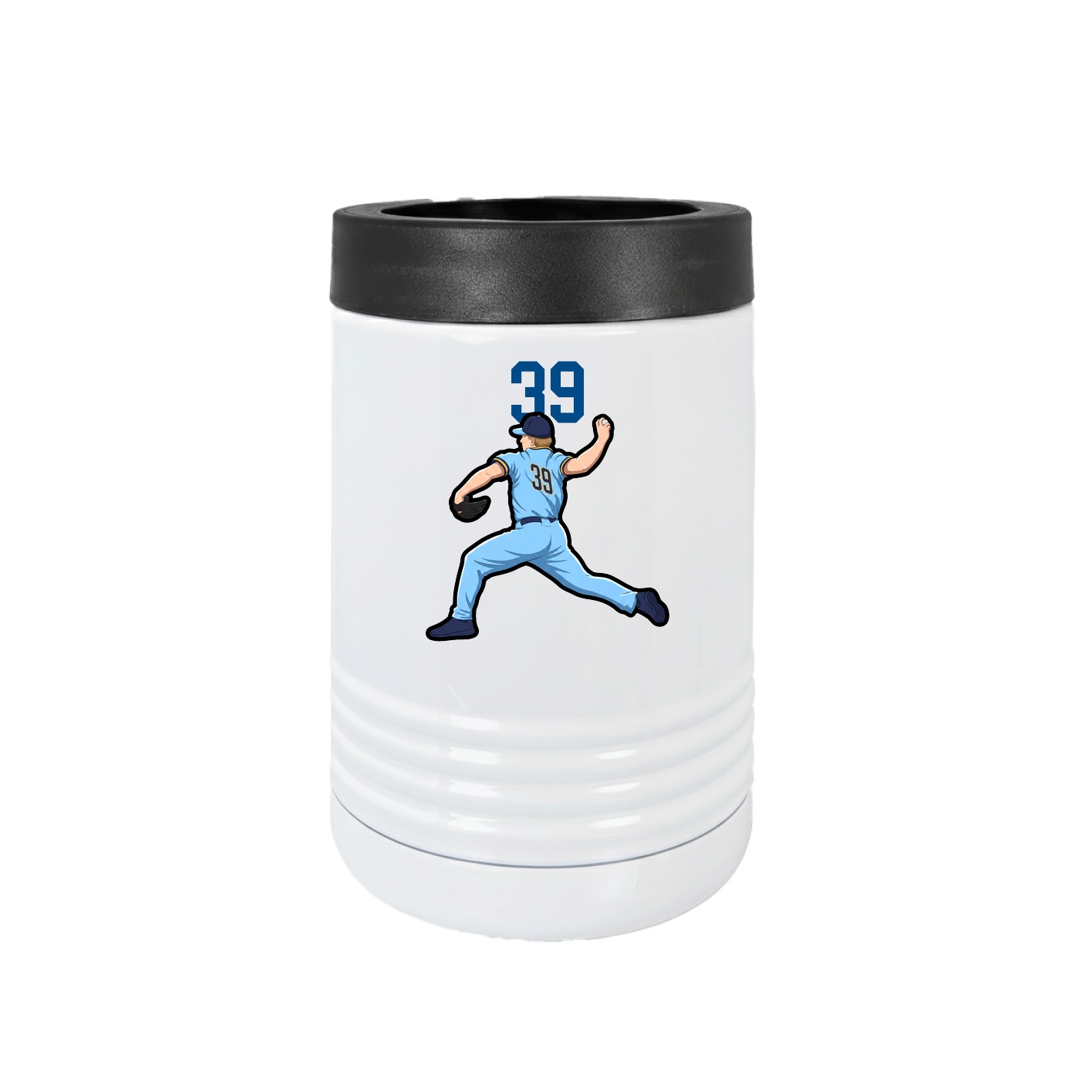 Beverage Holder — Number Top in White