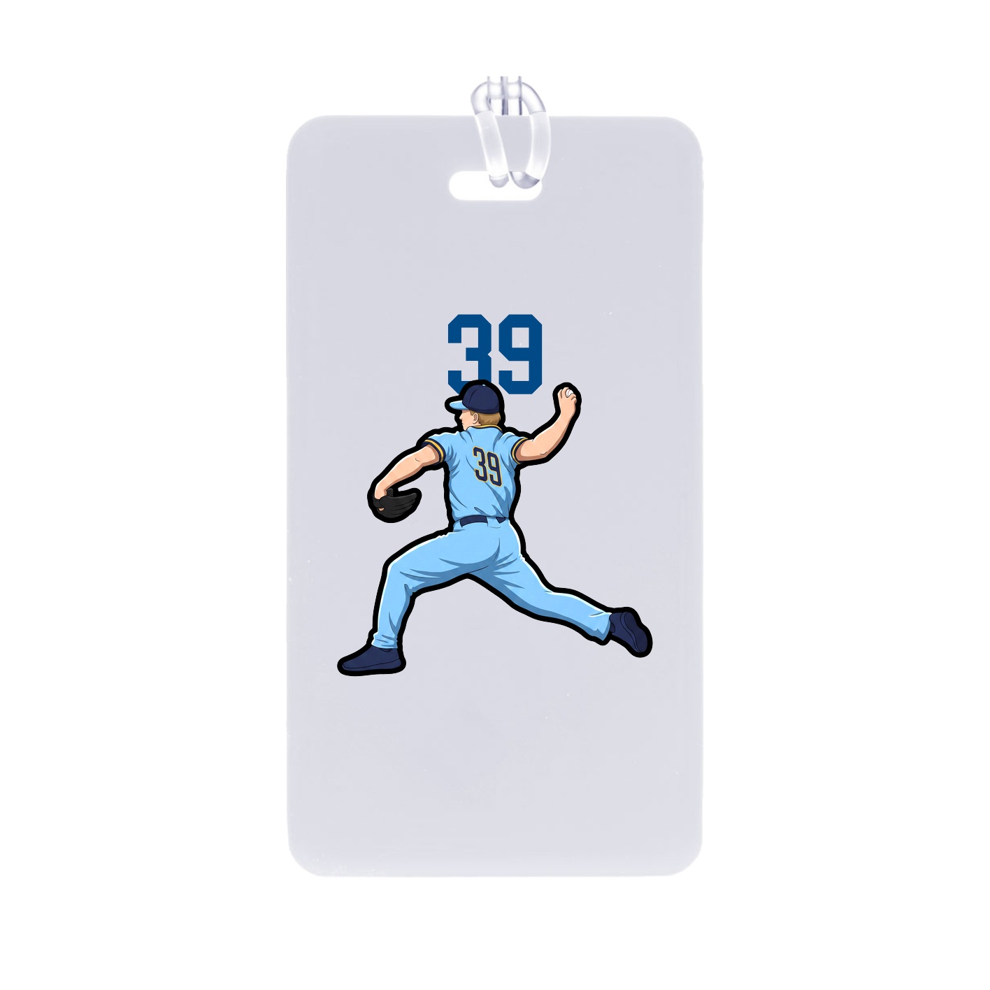 Bag Tag — Number Top in Classic