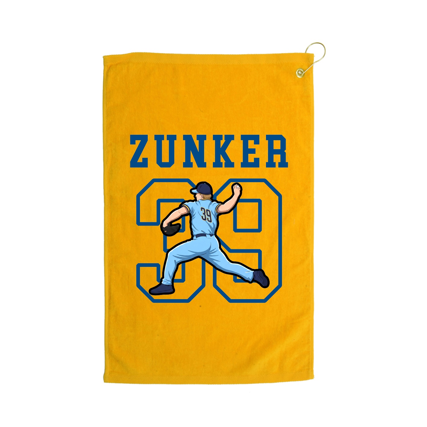 Golf Towel — Shirsey in Gold