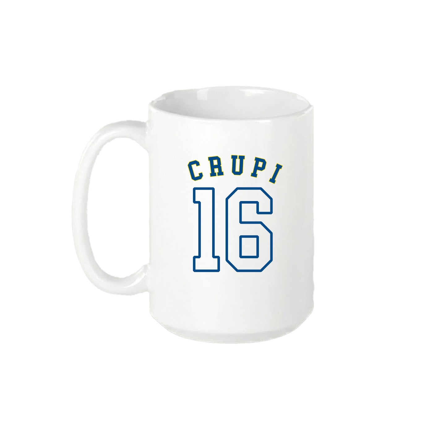 15oz Coffee Mug — Shirsey Arch in White