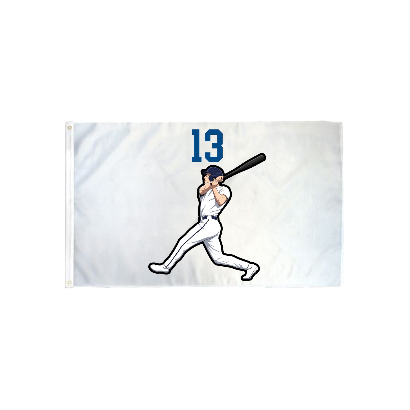 3x5 Flag — Number Top in Classic