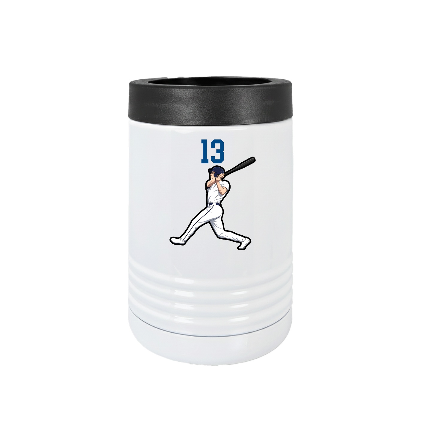 Beverage Holder — Number Top in White