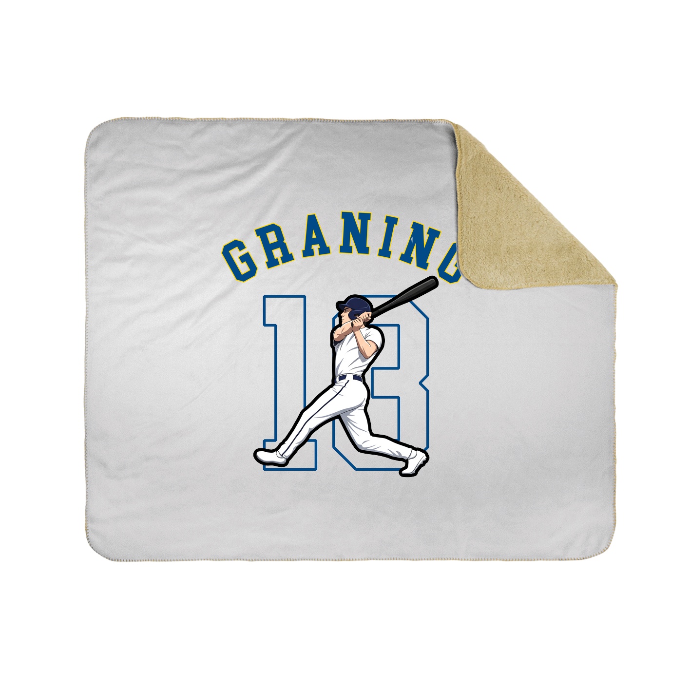 Throw Blanket — Shirsey Arch in White