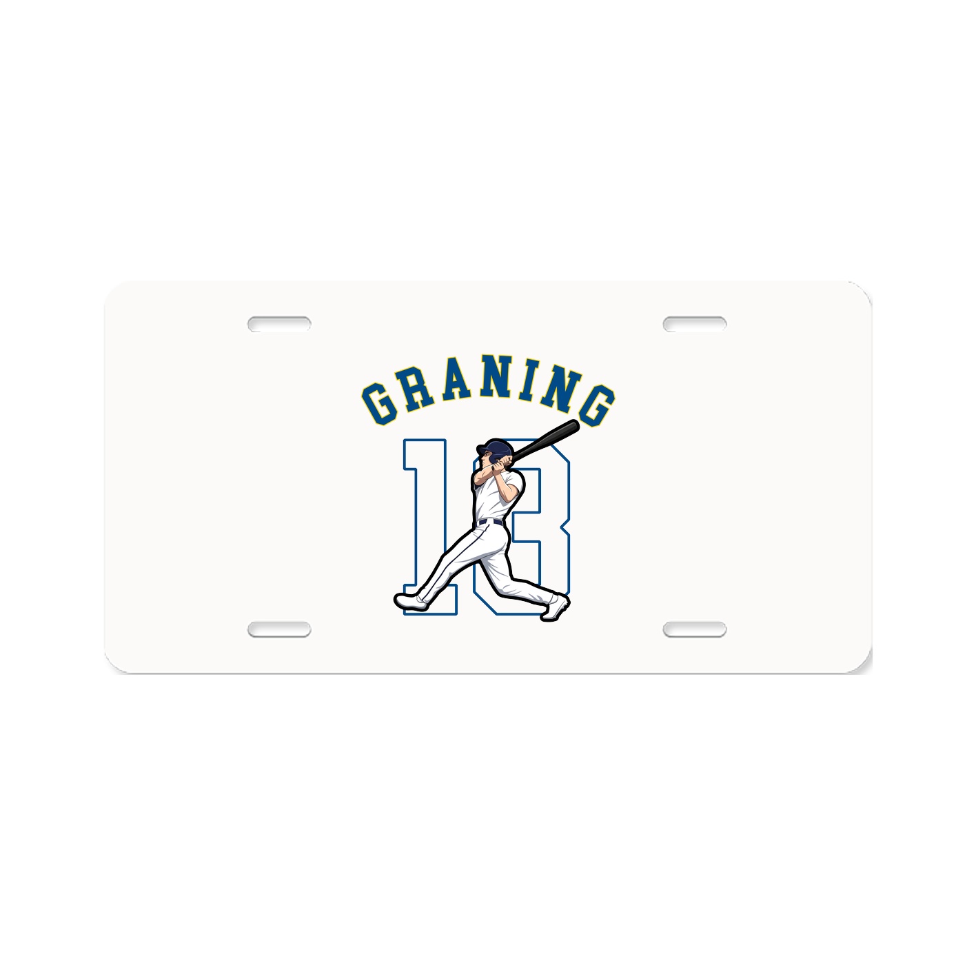 License Plate — Shirsey Arch in Classic
