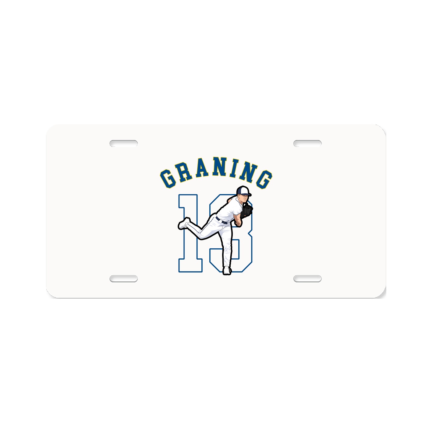 License Plate — Shirsey Arch in Classic