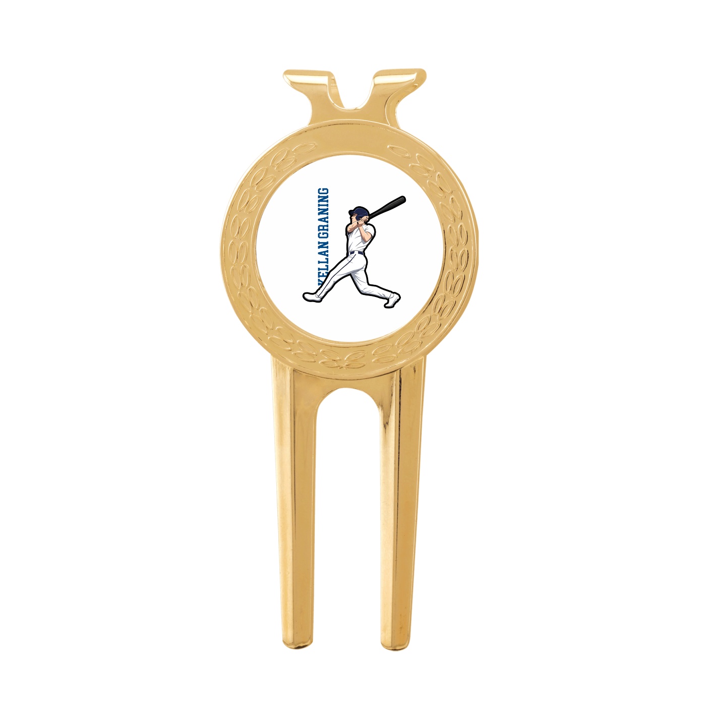 Divot Tool with Ball Marker — Name Vertical in Classic