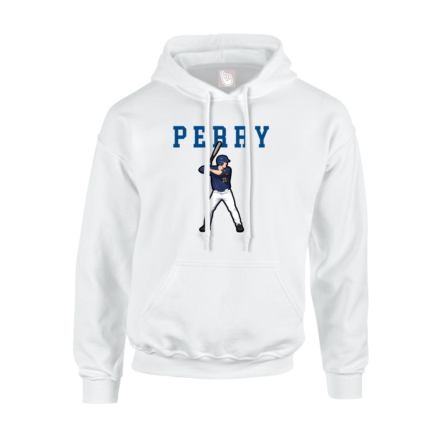 Hoodie — Shirsey in White