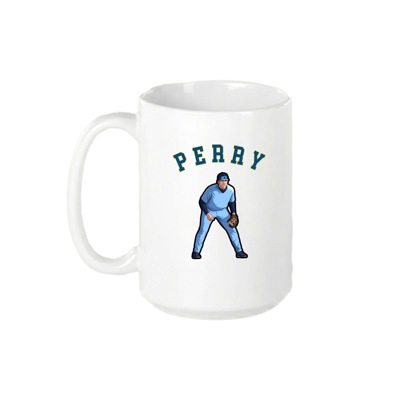 15oz Coffee Mug — Shirsey Arch in White