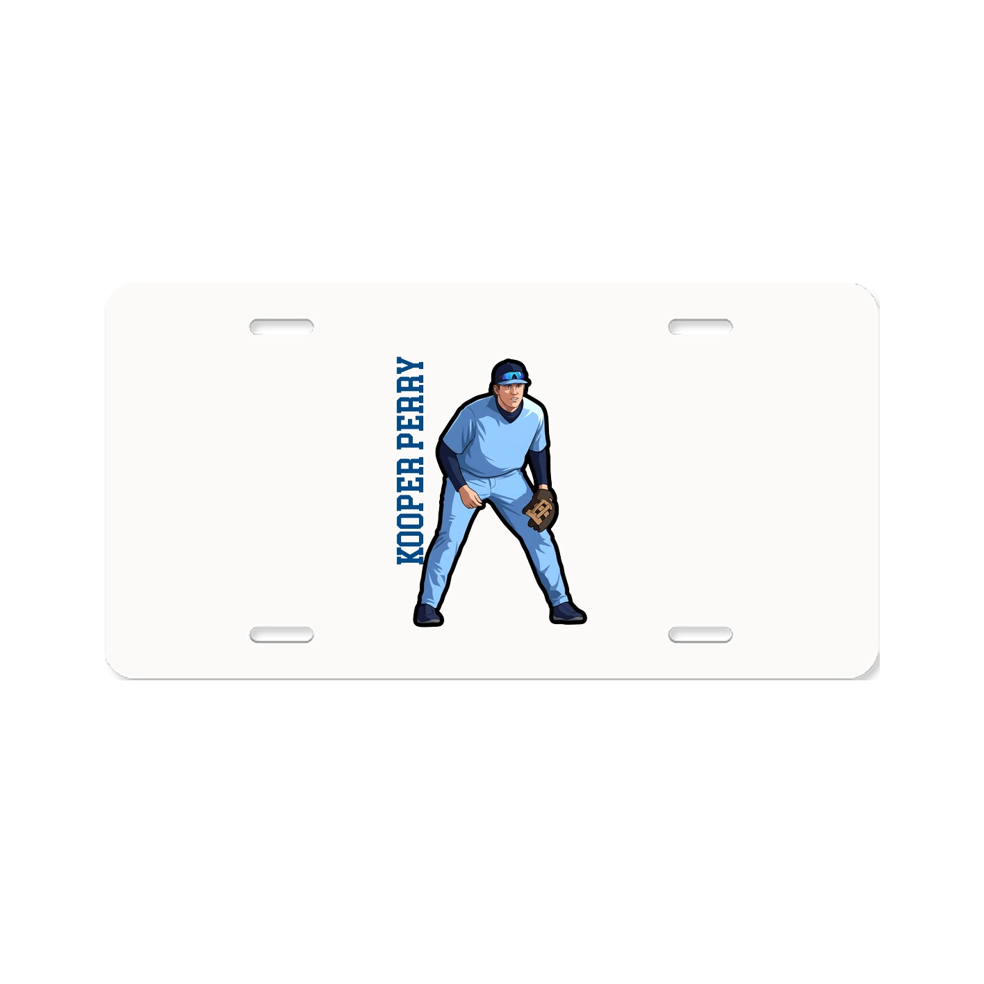Aluminum License Plate