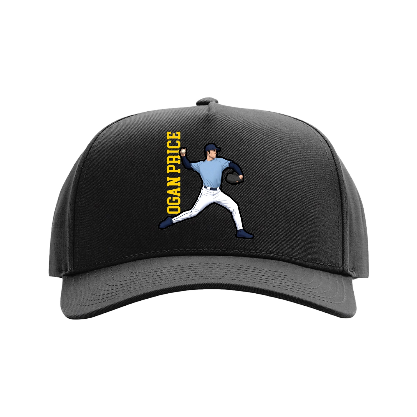 Full Fabric Five-Panel Champ Cap