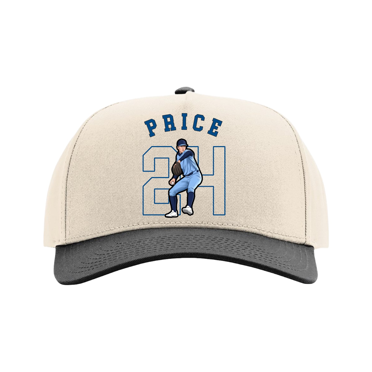 Full Fabric Five-Panel Champ Cap