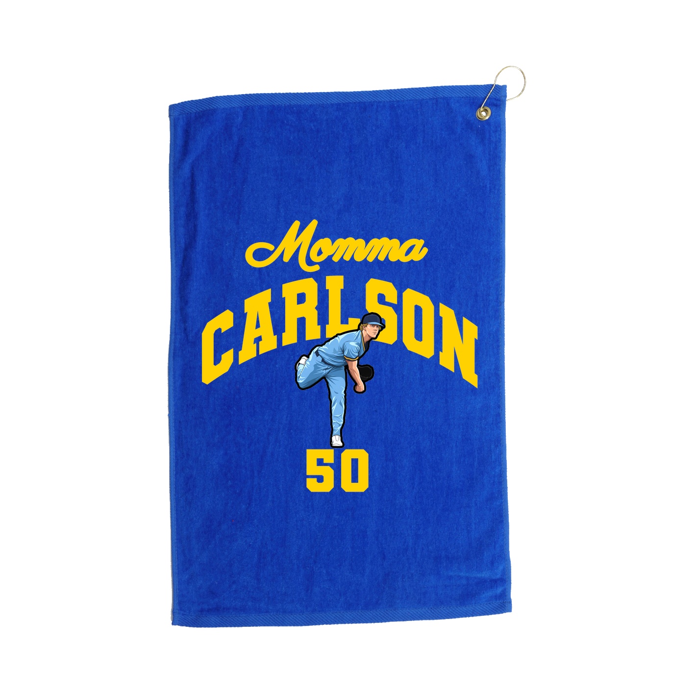Golf Towel — Mothers Day Arch in Royal