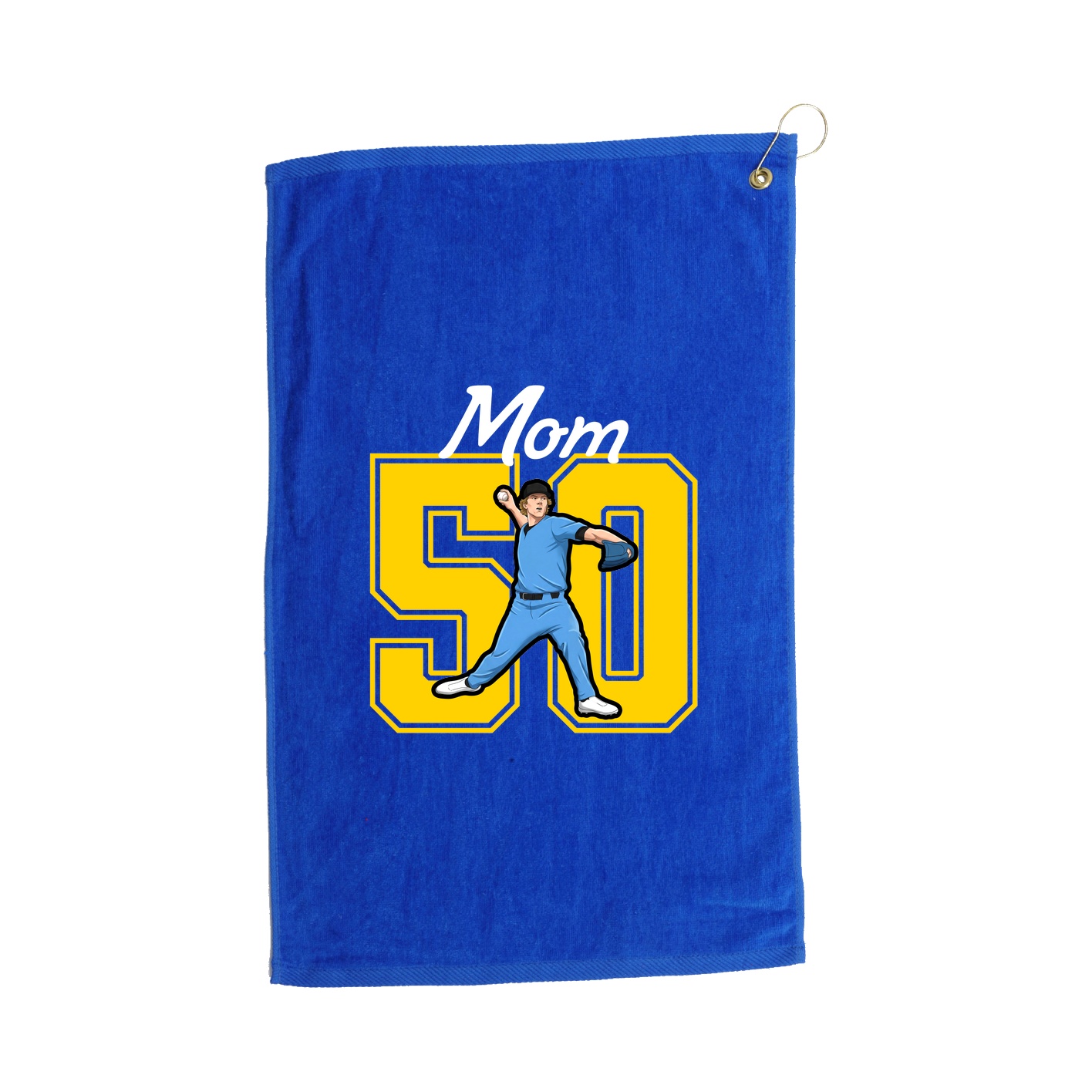 Golf Towel — Mothers Day Shirsey in Royal