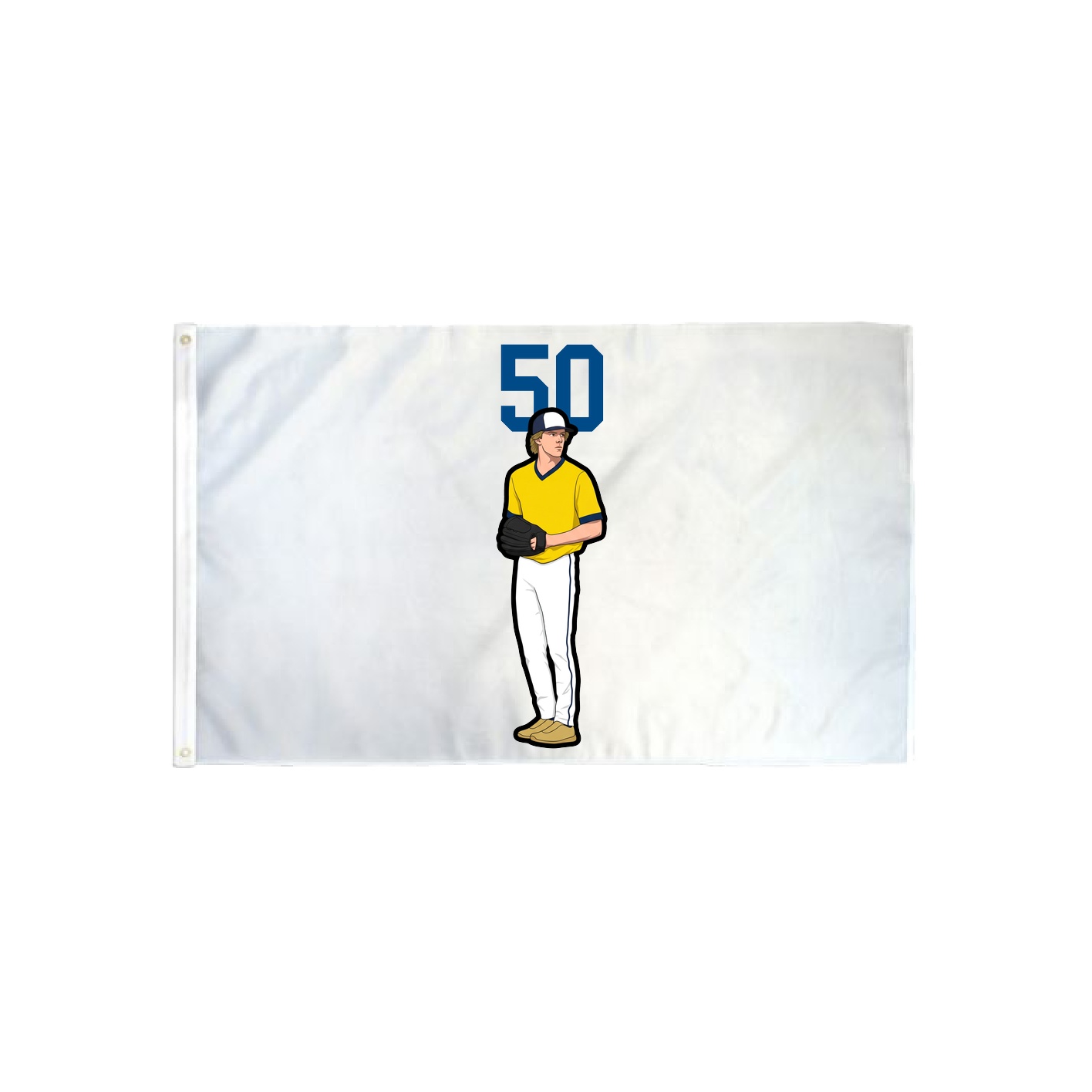 3x5 Flag — Number Top in Classic