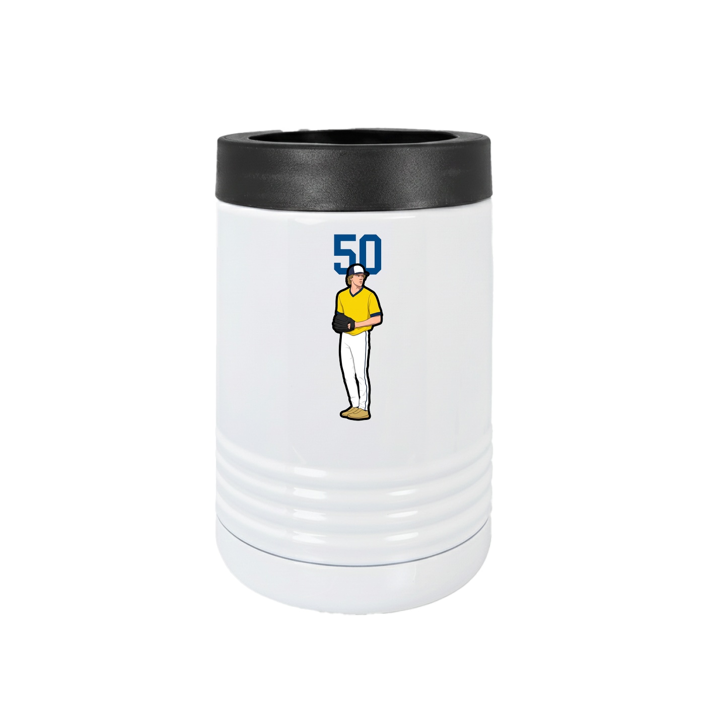 Beverage Holder — Number Top in White