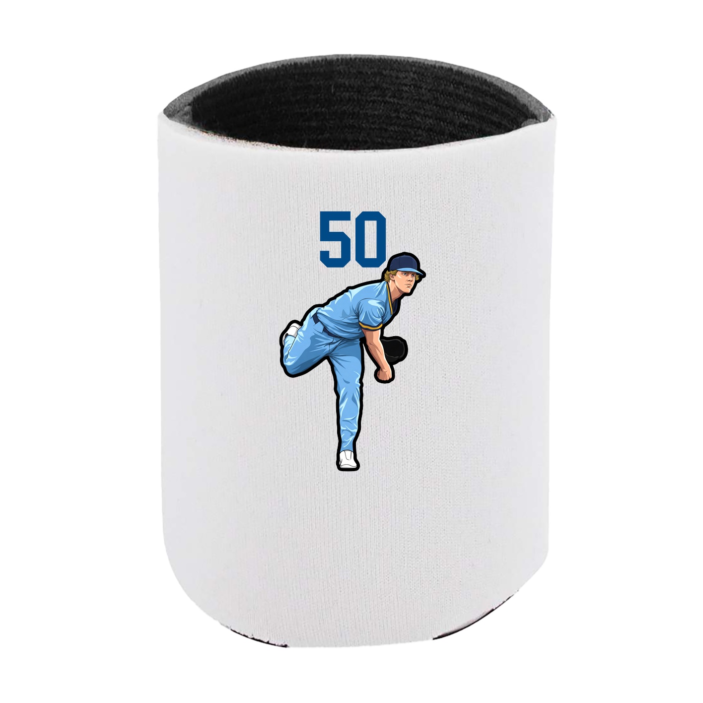 Can Holder — Number Top in White