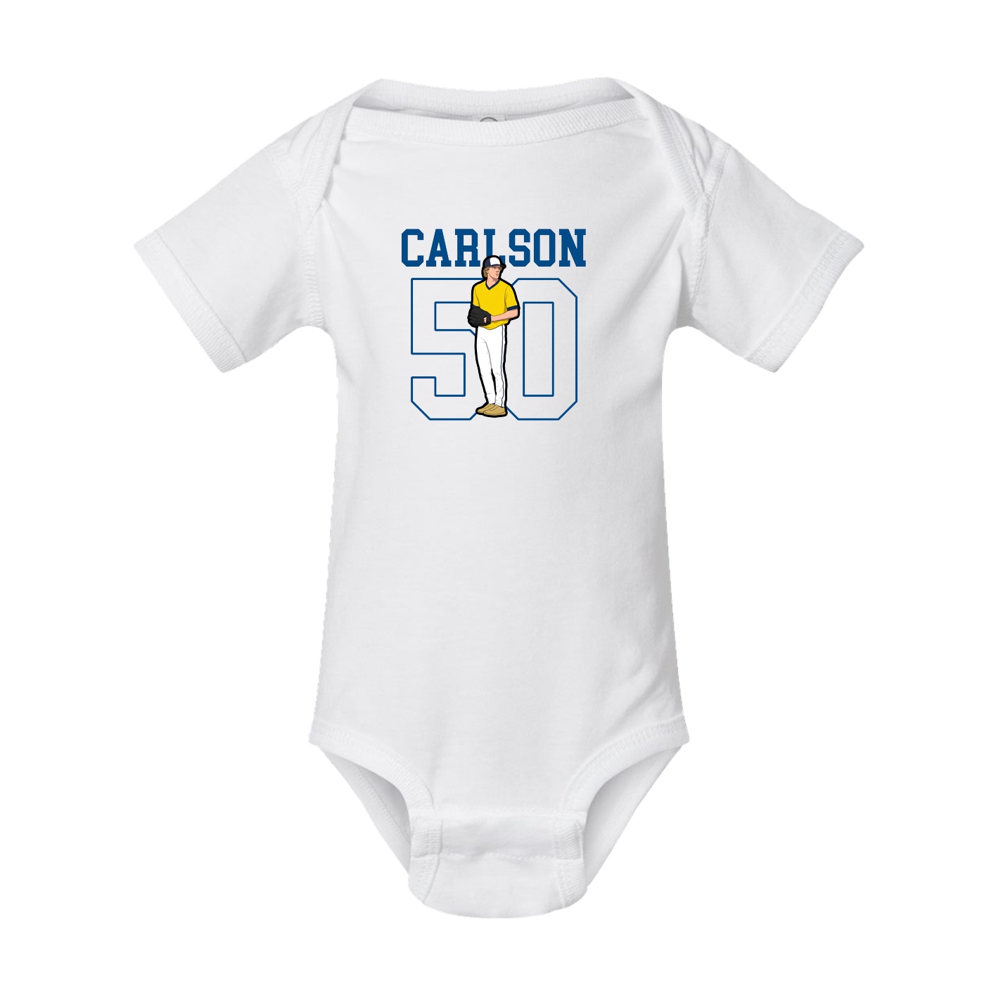 Baby Onesie — Shirsey in White