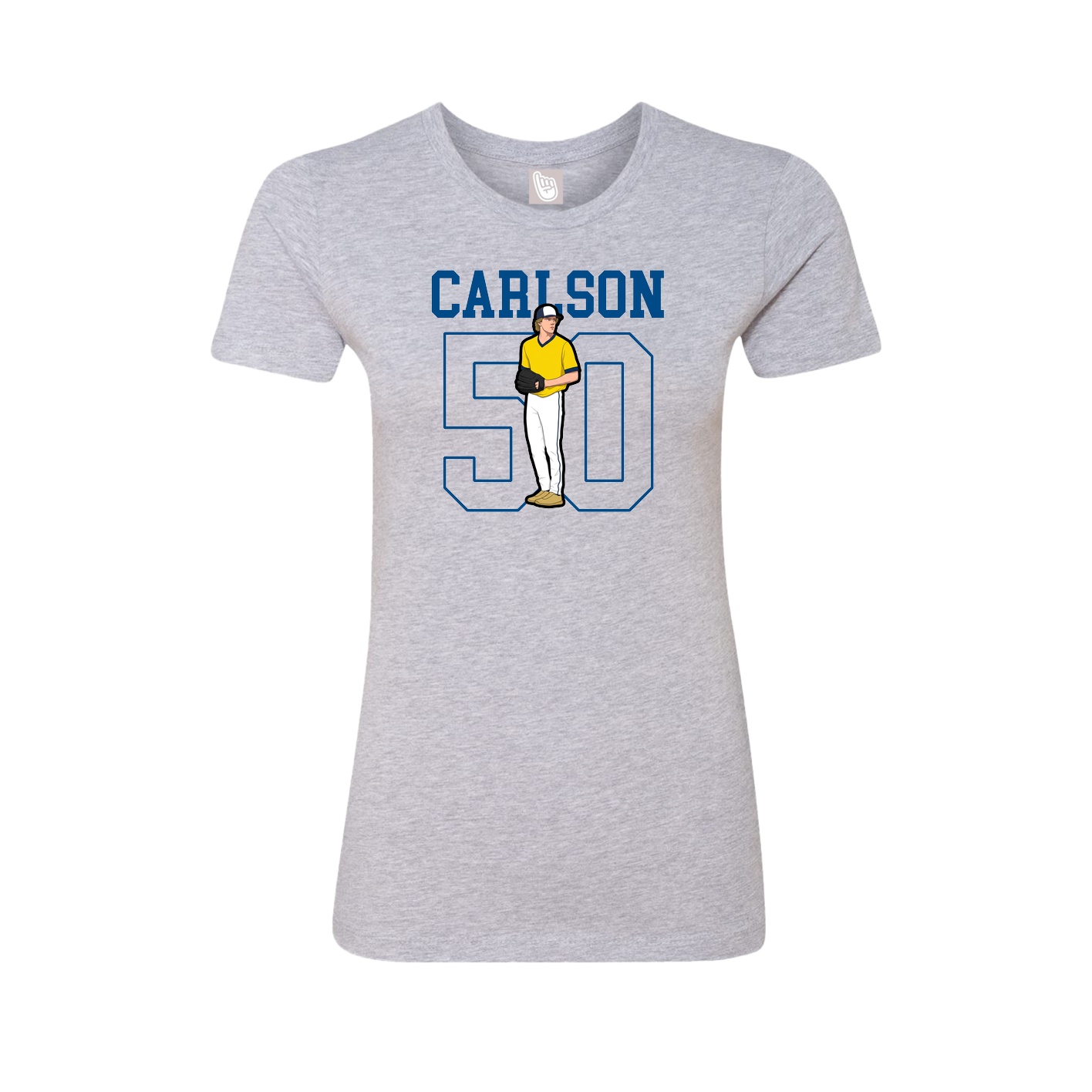 Fitted Women's Tee — Shirsey in Grey