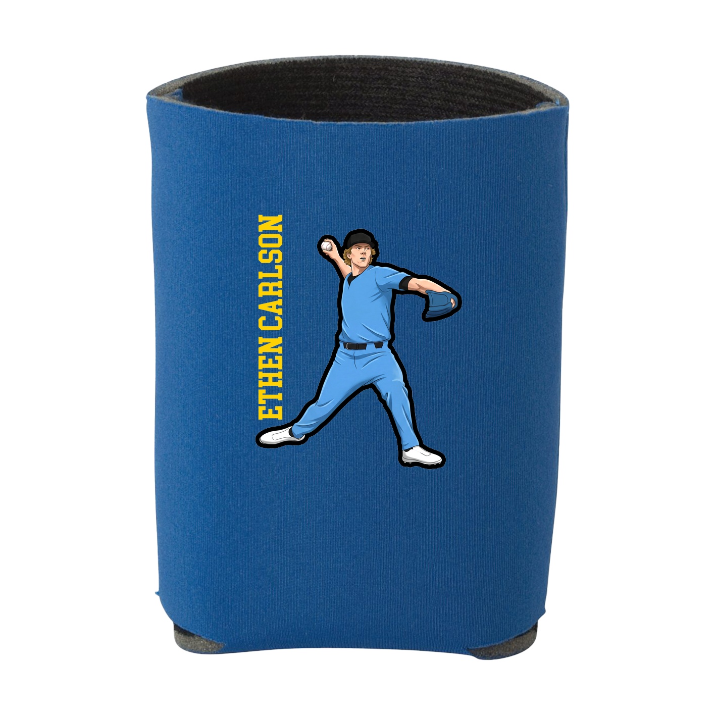 Can Holder — Name Vertical in Royal