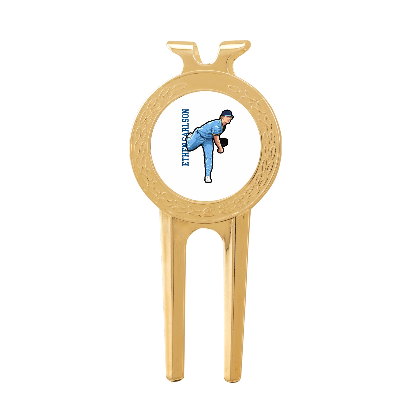 Divot Tool with Ball Marker — Name Vertical in Classic
