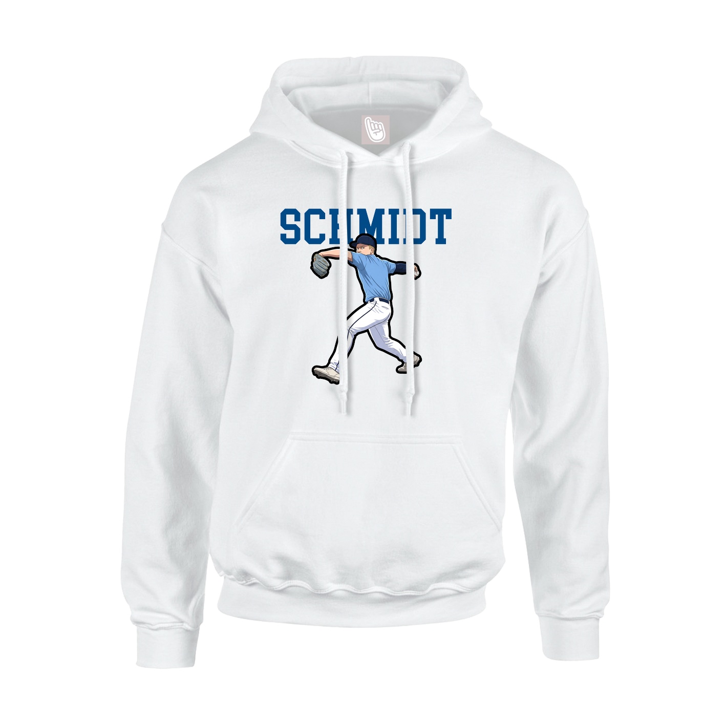 Hoodie — Shirsey in White