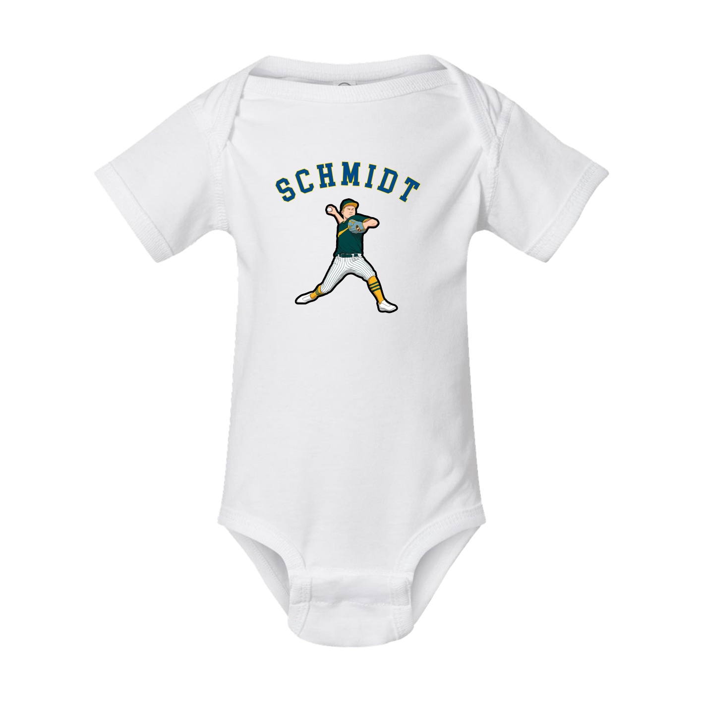 Baby Onesie — Shirsey Arch in White