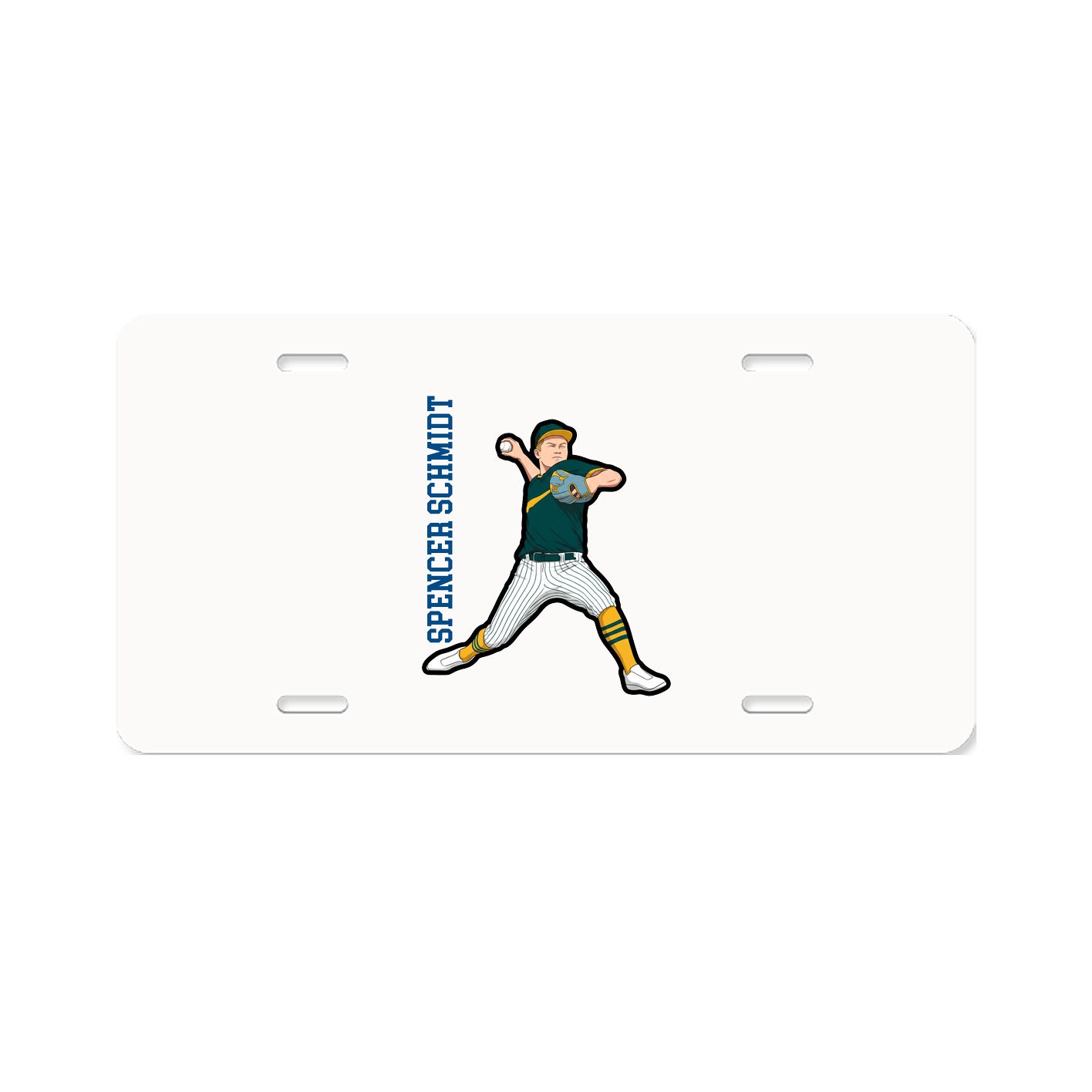 Aluminum License Plate