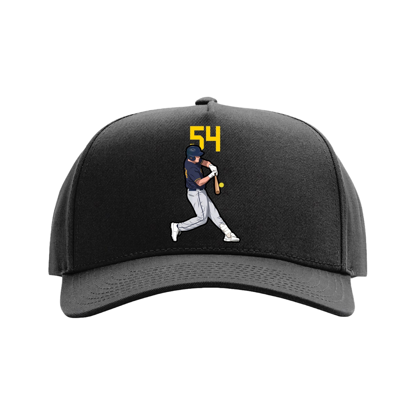 Full Fabric Five-Panel Champ Cap