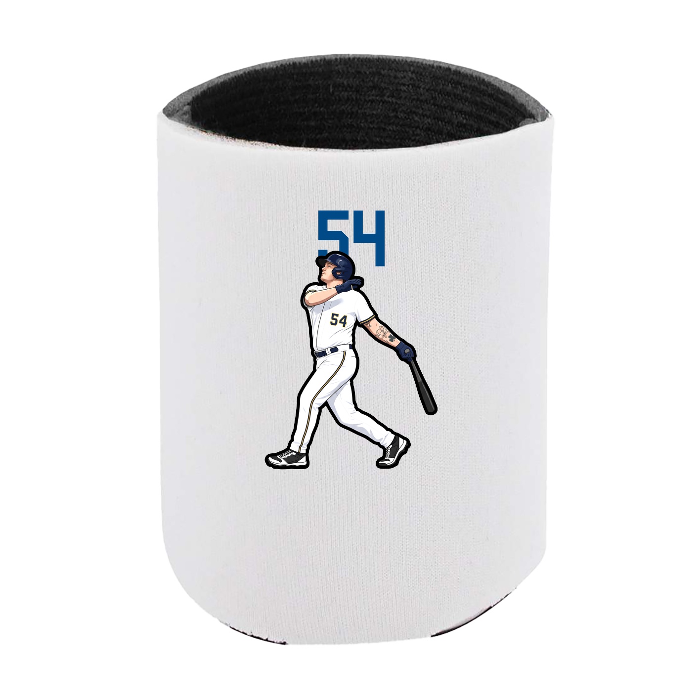 Can Holder — Number Top in White